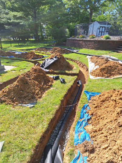 Anthos Landscaping® | Drainage Services in Burlington County, NJ